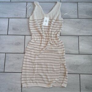 Woven Knit Dress/Coverup